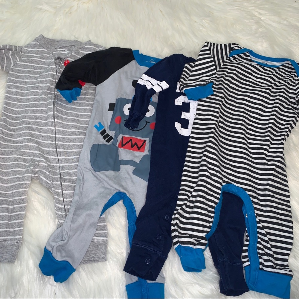 Carter’s/Gerber jumpsuit bundle - 6 months